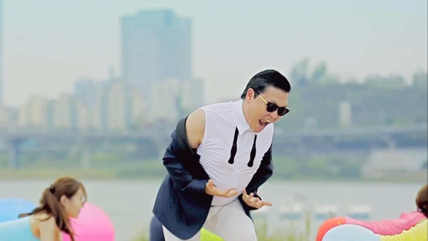 Screenshot №1 pro téma Gangnam Video 1366x768