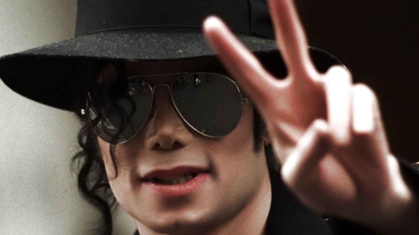 Fondo de pantalla Michael Jackson 1366x768