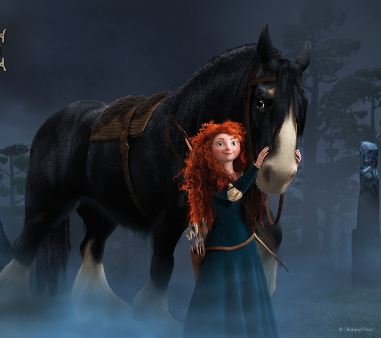 Обои Brave Cartoon 1440x1280