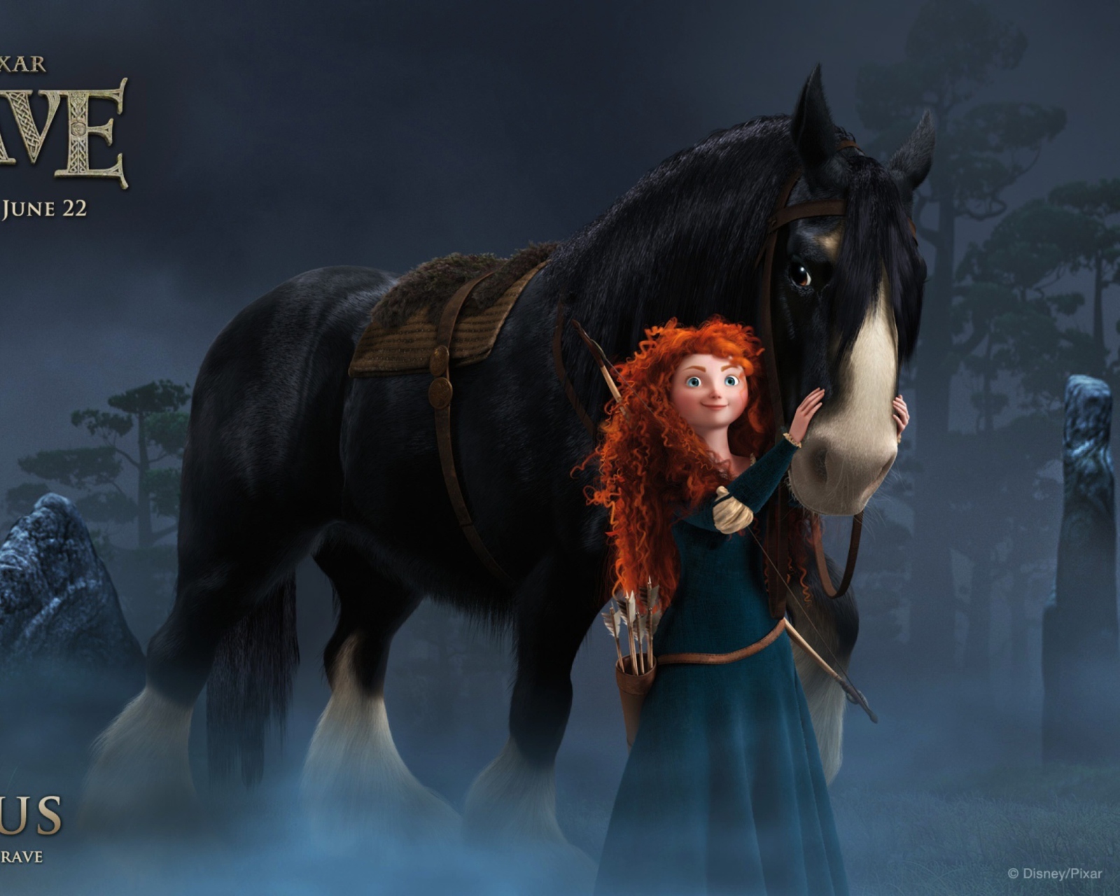 Обои Brave Cartoon 1600x1280