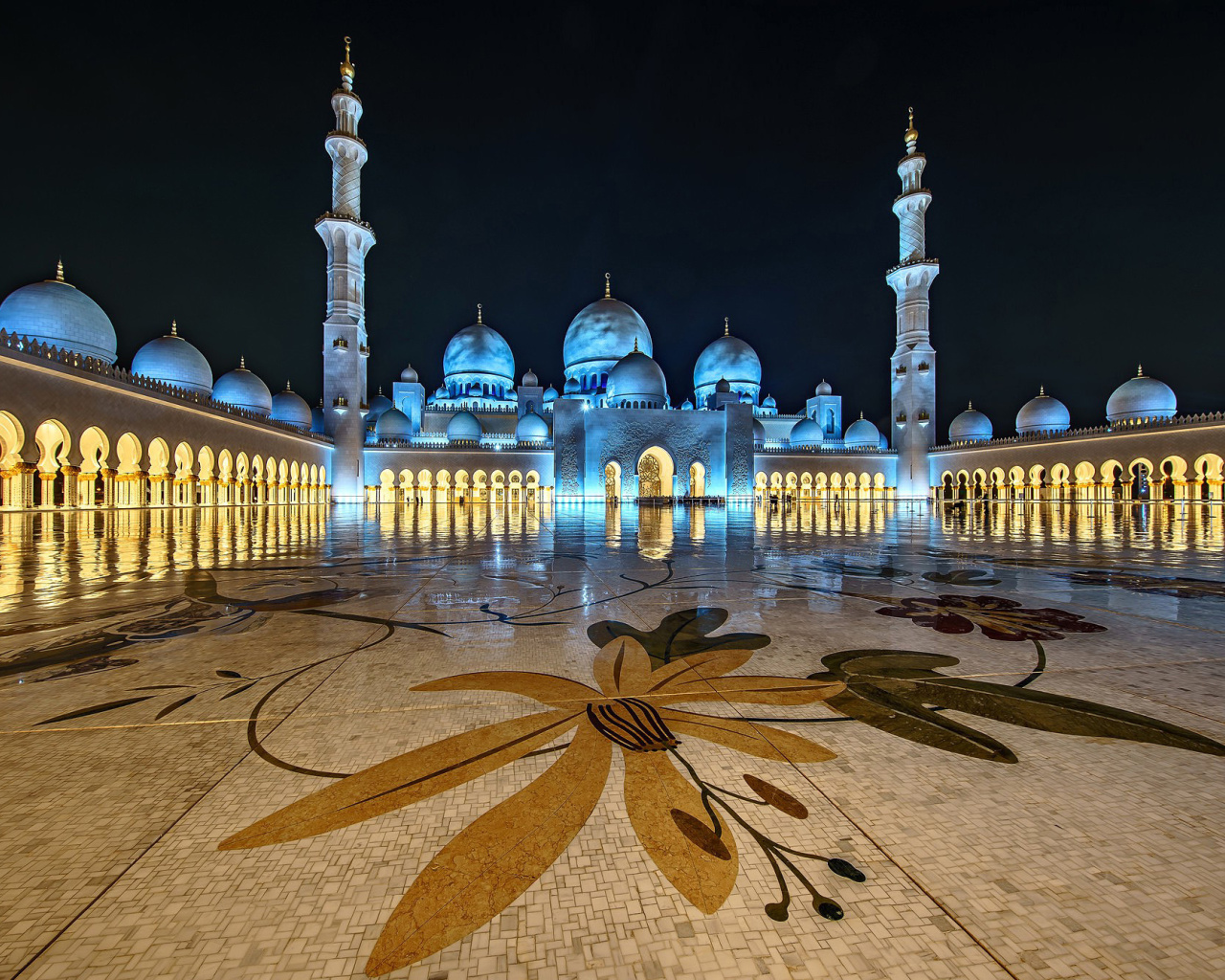 Screenshot №1 pro téma Abu Dhabi Islamic Center for Muslims 1280x1024