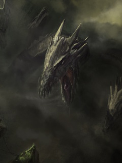 Das Monster Hydra Wallpaper 240x320