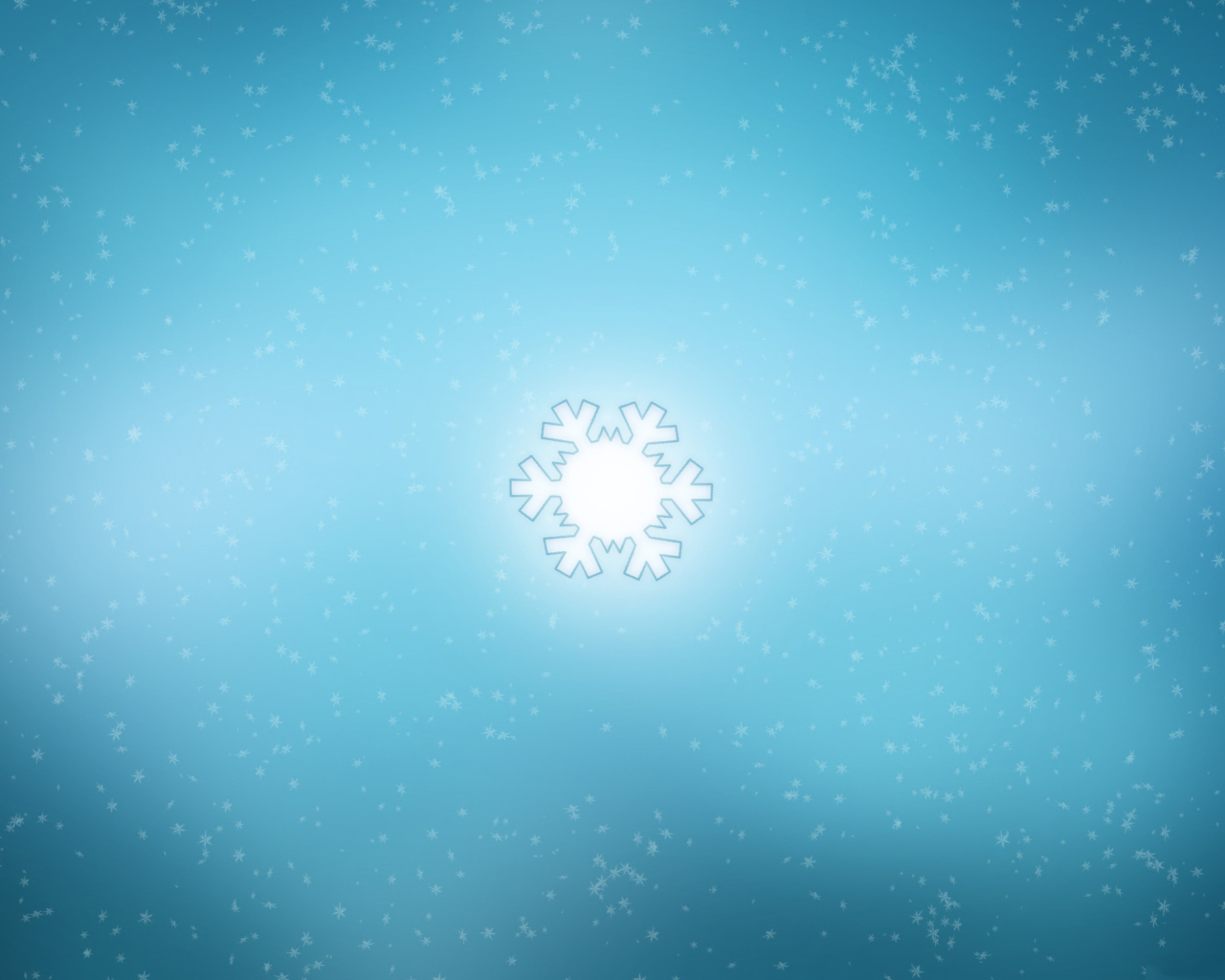 Snowflake wallpaper 1280x1024