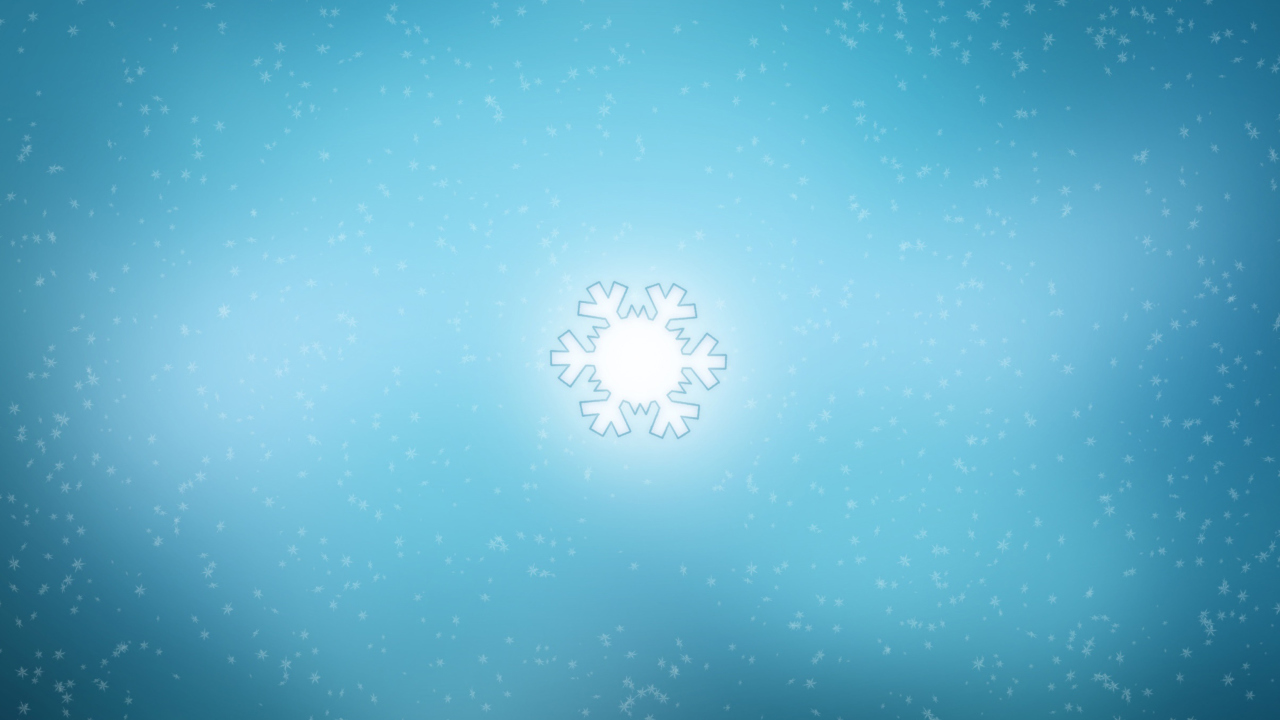 Screenshot №1 pro téma Snowflake 1280x720
