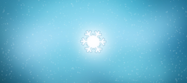 Screenshot №1 pro téma Snowflake 720x320