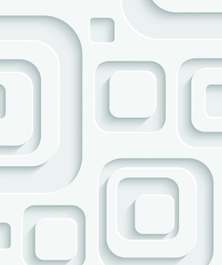 Kostenloses 3D Effect White Pattern Wallpaper für Nokia C2-01