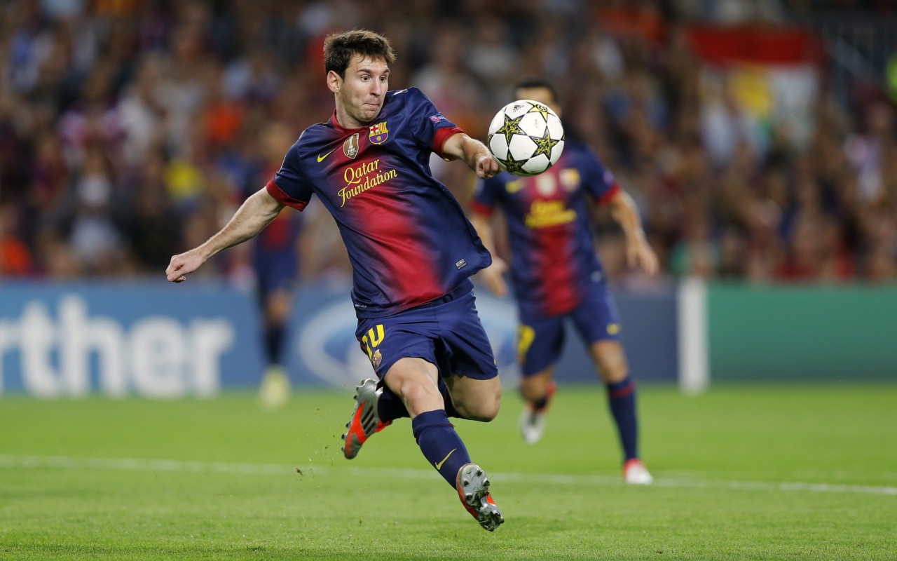 Screenshot №1 pro téma Lionel Messi, Barcelona 1280x800