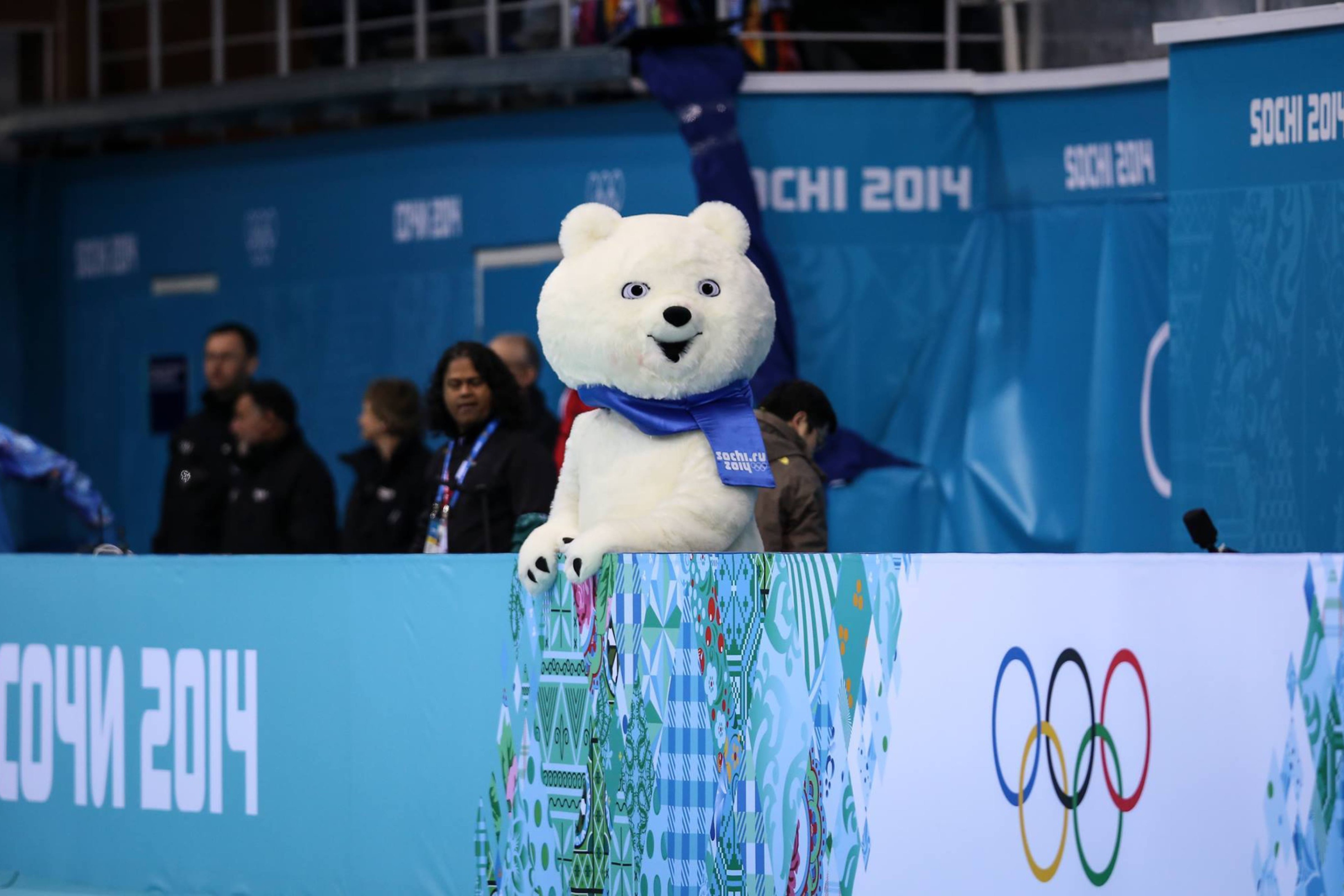 Fondo de pantalla Sochi 2014 Olympics Teddy Bear 2880x1920