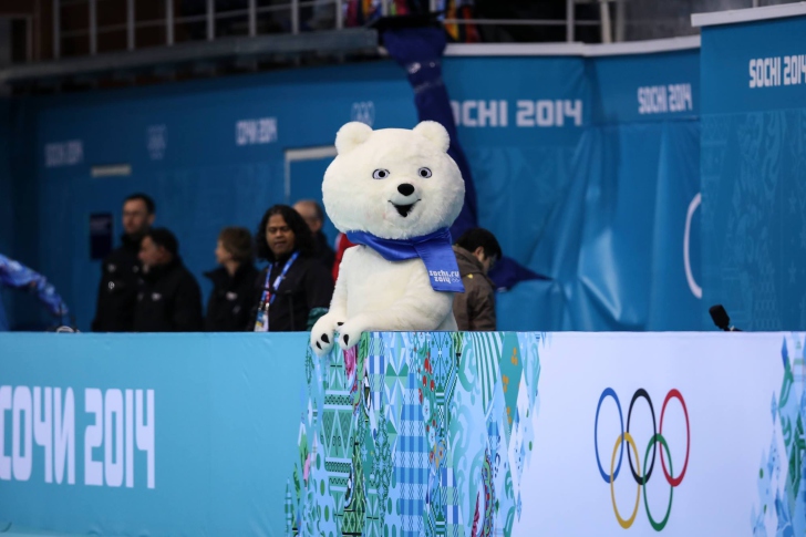 Fondo de pantalla Sochi 2014 Olympics Teddy Bear