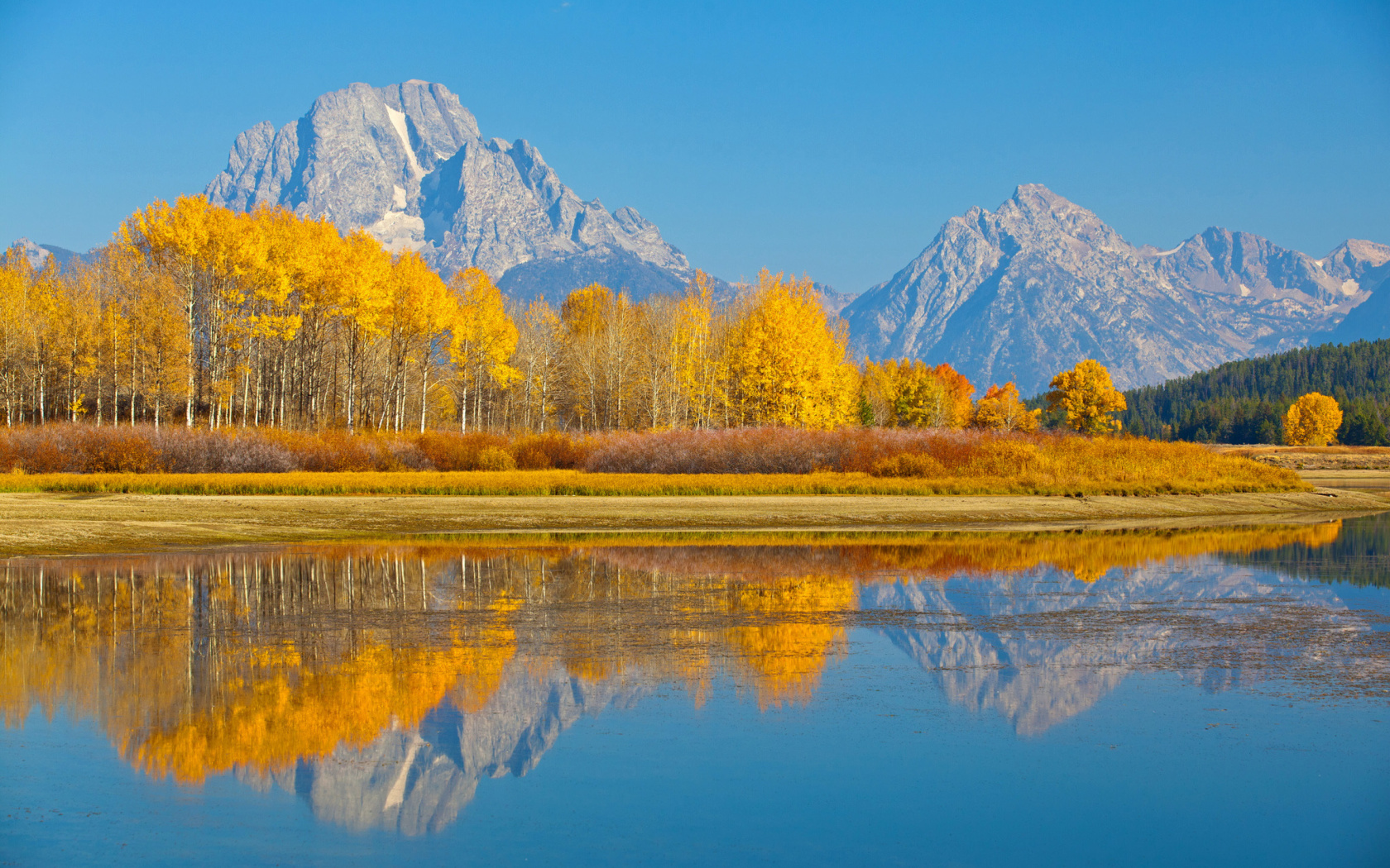 Screenshot №1 pro téma Wyoming, Grand Teton National Park 1680x1050