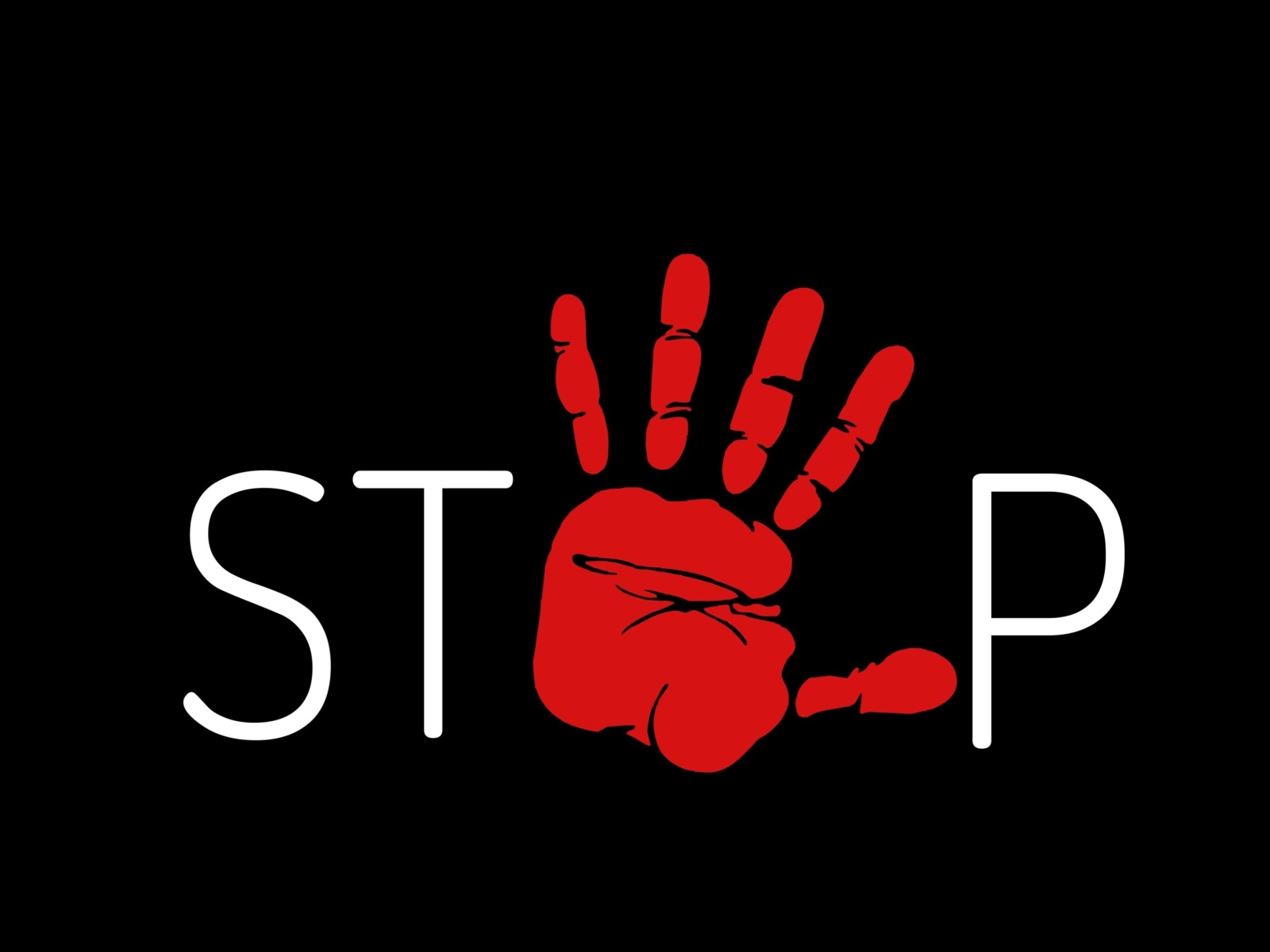 Stop sign wallpaper 1600x1200