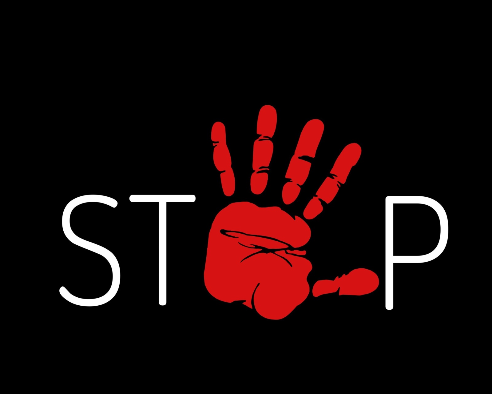 Stop sign wallpaper 1600x1280