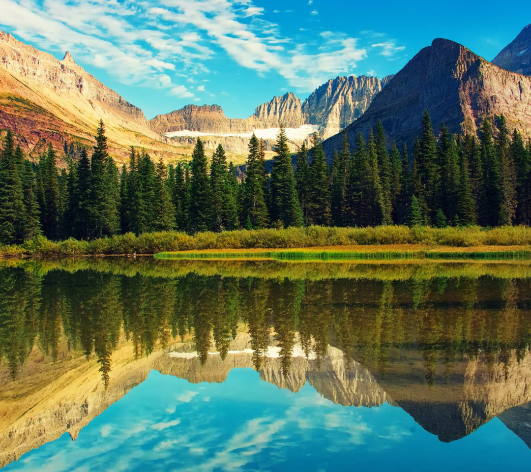 Das Glacier National Park in Montana Wallpaper 1080x960