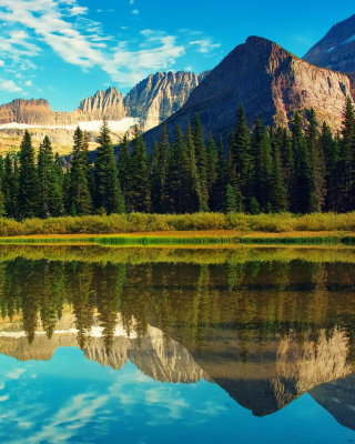 Kostenloses Glacier National Park in Montana Wallpaper für 240x320