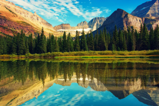 Glacier National Park in Montana - Obrázkek zdarma pro LG Optimus M