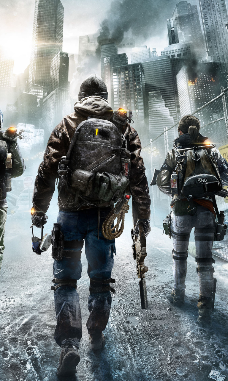 Das Tom Clancy's The Division Wallpaper 768x1280