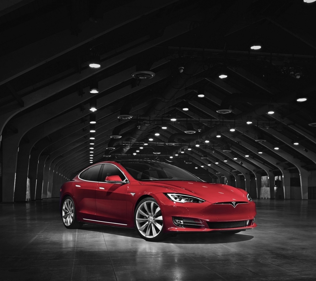 Обои Tesla Model S 1080x960
