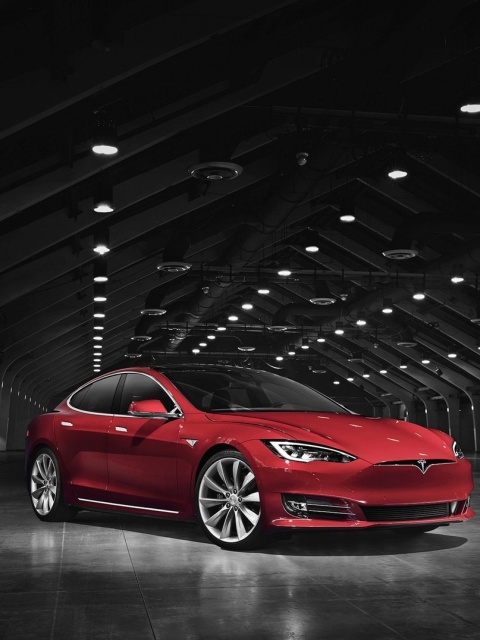 Tesla Model S screenshot #1 480x640