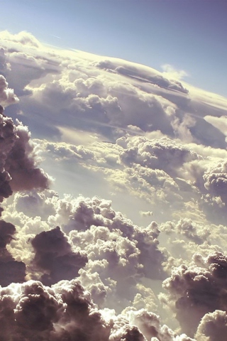 White Clouds screenshot #1 320x480