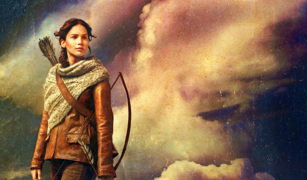 Fondo de pantalla Katniss Everdeen 1024x600