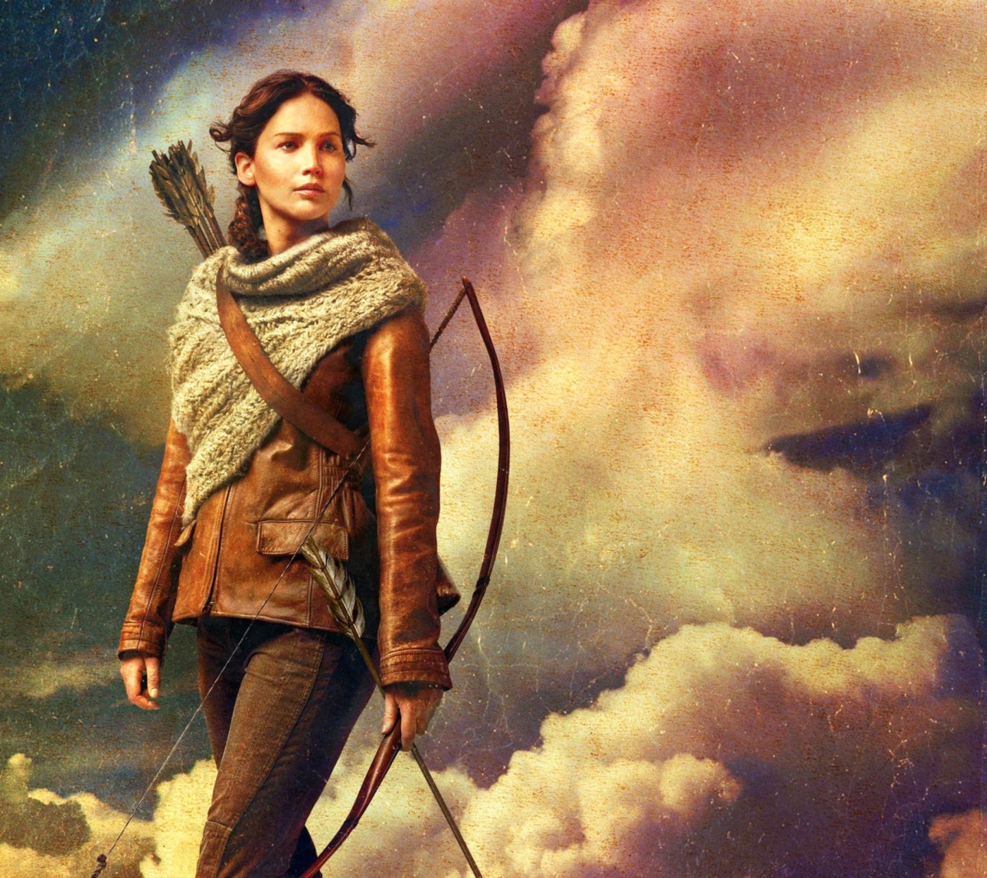 Screenshot №1 pro téma Katniss Everdeen 1440x1280