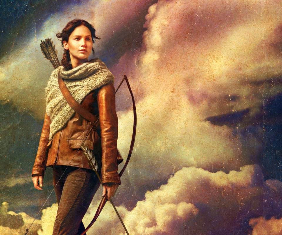 Das Katniss Everdeen Wallpaper 960x800