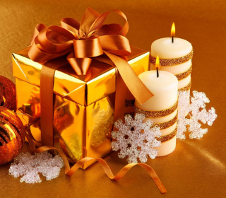 Christmas Gift Box sfondi gratuiti per 1024x1024