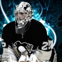 Das Pittsburgh Penguins Marc Andre Fleury Wallpaper 128x128