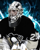 Pittsburgh Penguins Marc Andre Fleury wallpaper 128x160