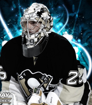 Pittsburgh Penguins Marc Andre Fleury - Obrázkek zdarma pro Nokia X1-00