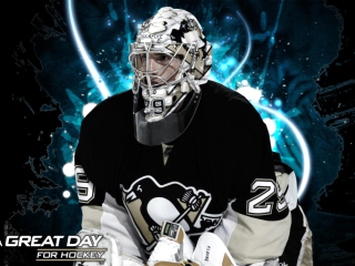 Kostenloses Pittsburgh Penguins Marc Andre Fleury Wallpaper für Android, iPhone und iPad