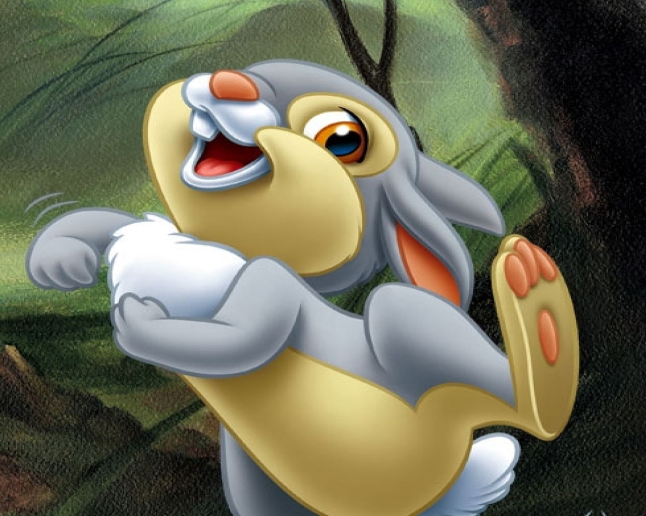 Das Thumper (Bambi) Wallpaper 1280x1024