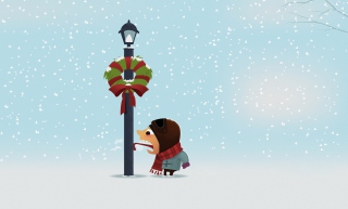 Cold Christmas Day - Obrázkek zdarma pro Samsung Galaxy S5