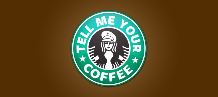 Starbucks Coffee Logo wallpaper 720x320