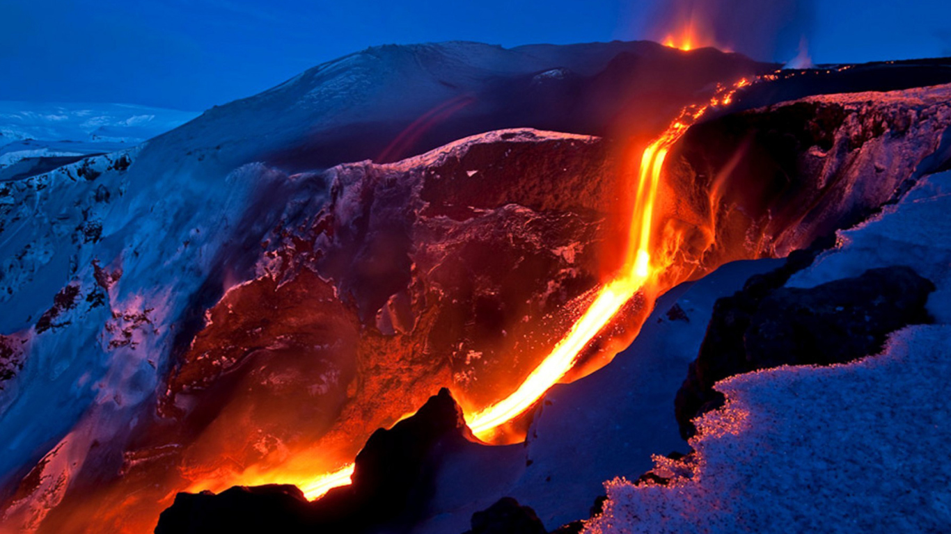 Volcano Eruption screenshot #1 1366x768