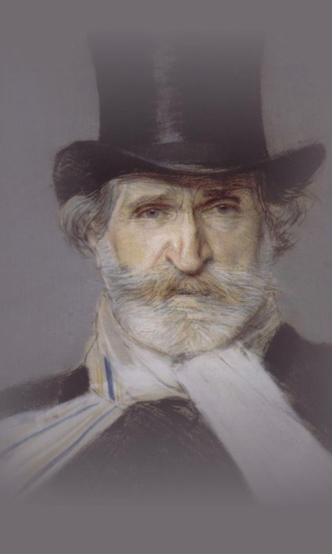 Das Giuseppe Verdi Wallpaper 480x800
