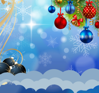 Christmas Garland Decor - Obrázkek zdarma pro Nokia 6100