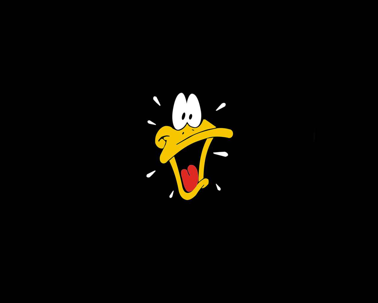 Das Daffy Duck - Looney Tunes Wallpaper 1280x1024