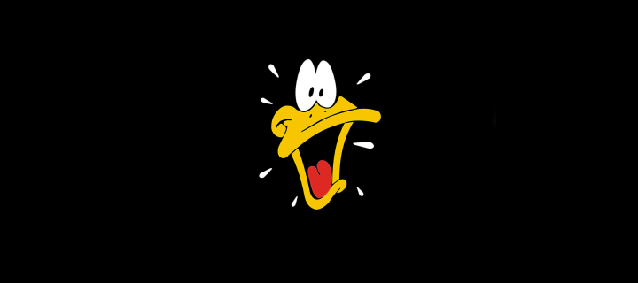 Обои Daffy Duck - Looney Tunes 720x320
