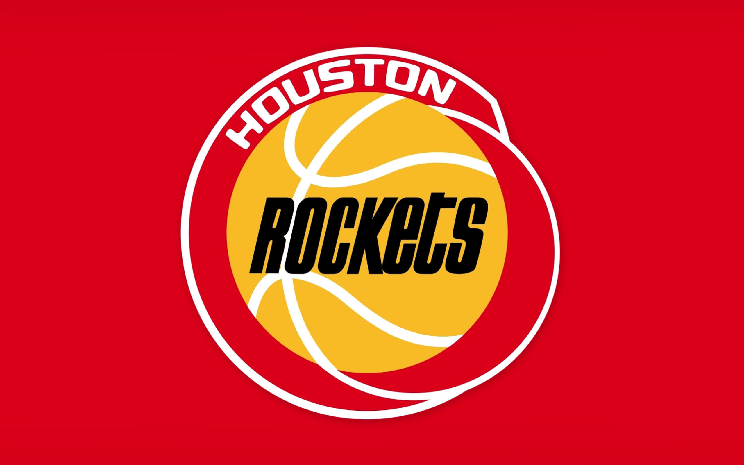 Das Houston Rockets Logo Wallpaper 2560x1600