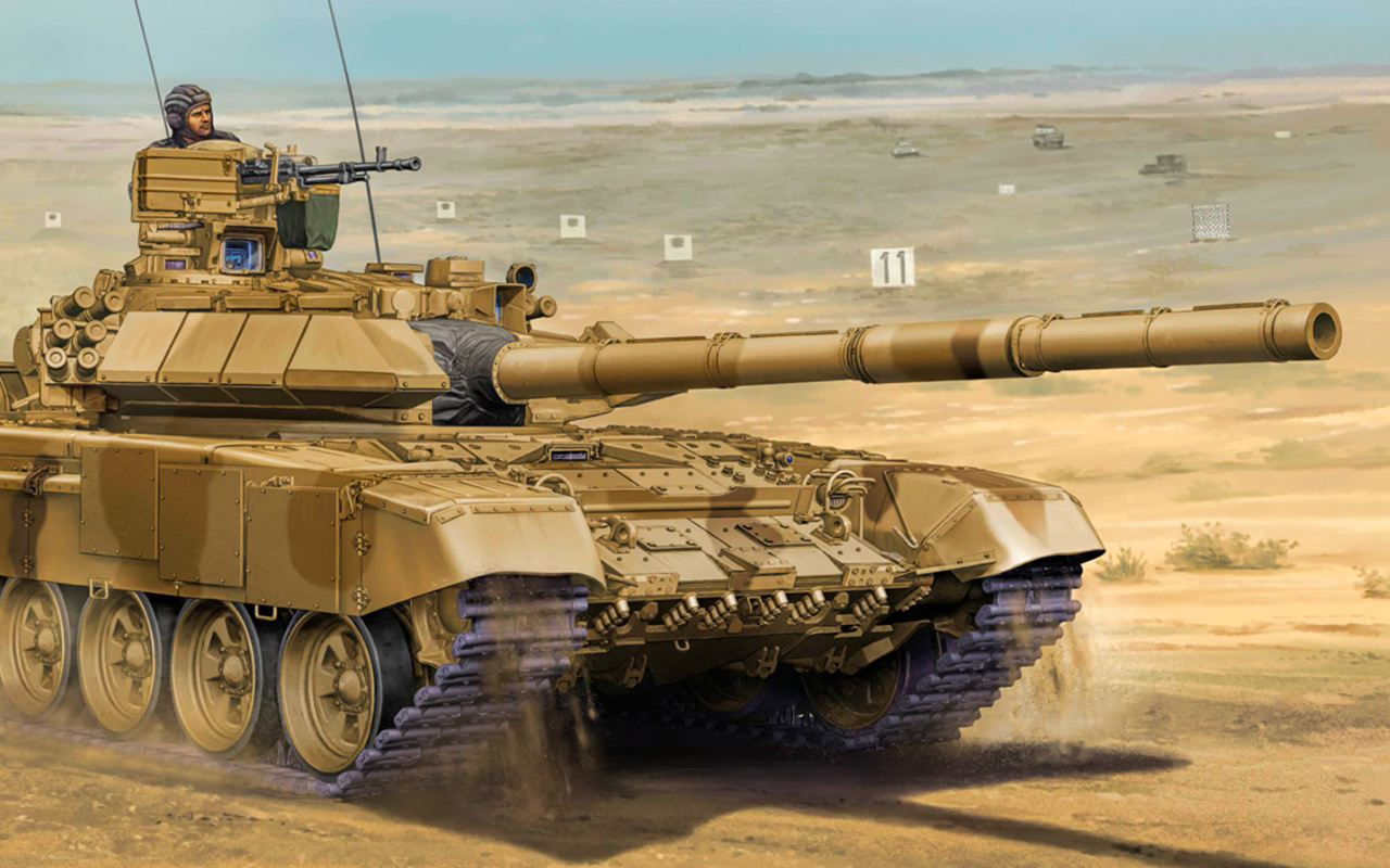 Fondo de pantalla T 90 Tank 1280x800