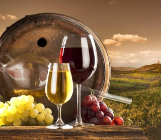 Grapes Wine sfondi gratuiti per iPad 3