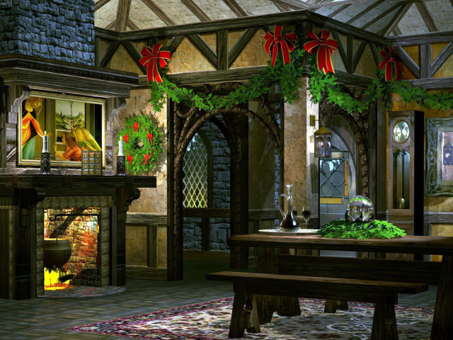 Christmas Home Decorating Idea screenshot #1 640x480