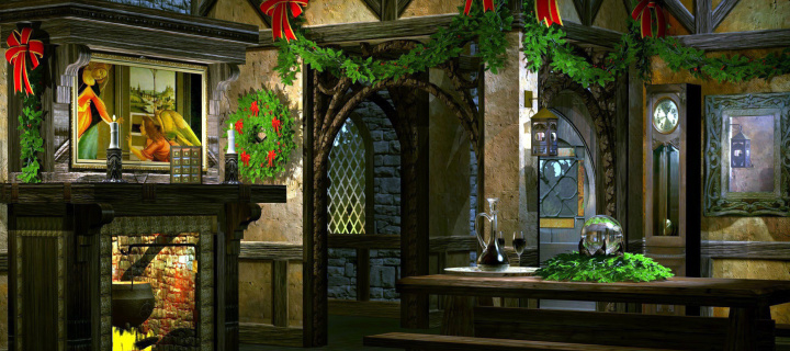 Screenshot №1 pro téma Christmas Home Decorating Idea 720x320