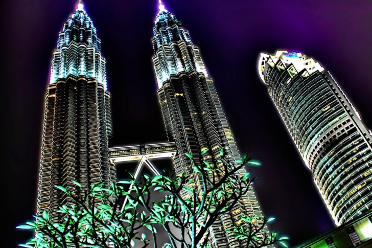 Screenshot №1 pro téma Malaysia, Petronas Towers Twins