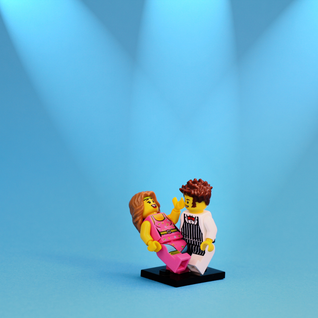 Dance With Me Lego wallpaper 1024x1024
