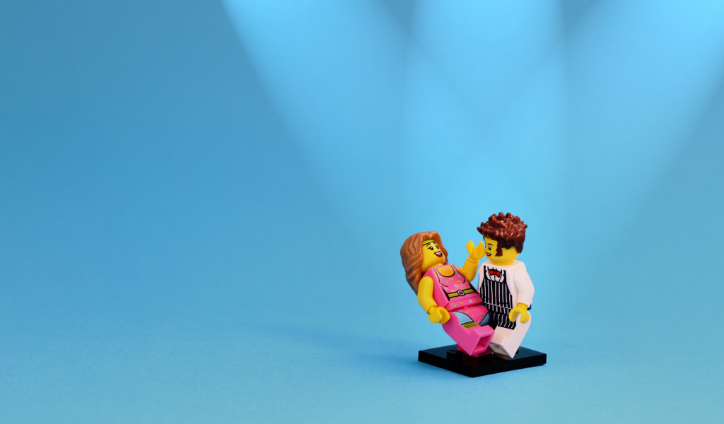 Fondo de pantalla Dance With Me Lego 1024x600