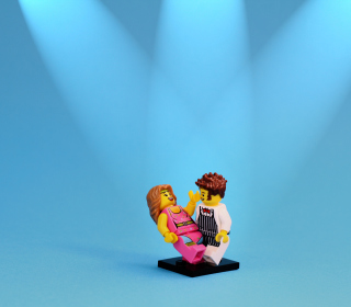 Kostenloses Dance With Me Lego Wallpaper für 128x128