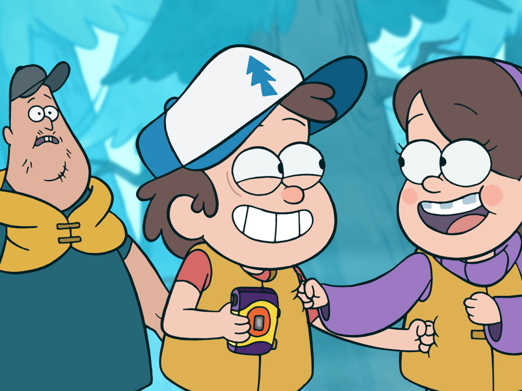 Screenshot №1 pro téma Gravity Falls TV Series 1024x768