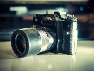 Das Zenit Photo Camera Wallpaper 320x240